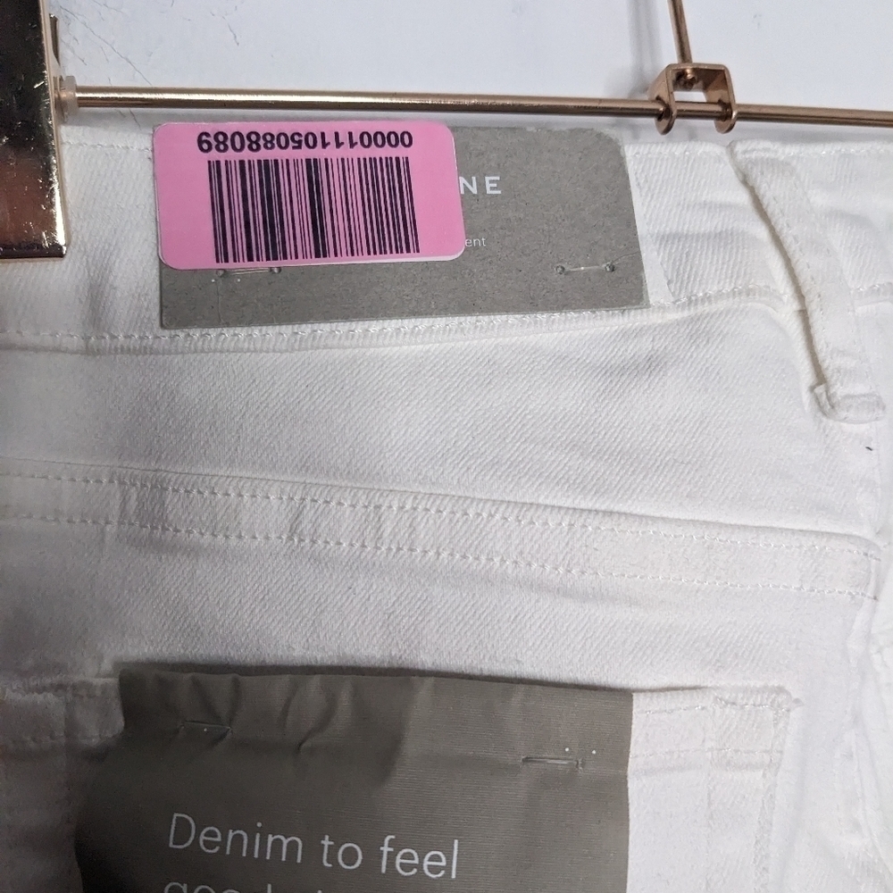 EVERLANE Curvy Authentic Stretch High-Rise Skinny Jean Black NEW Size 25 Regular - Picture 5 of 8